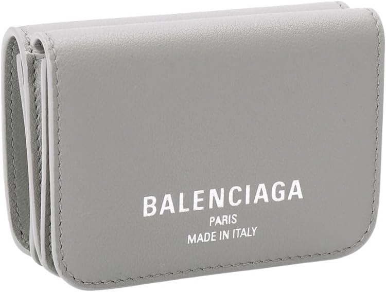 BALENCIAGA バレンシアガ 三つ折り財布 グレー バレンシアガ ペーパー